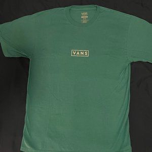 New W/O Tags Vans T Shirt Men's Green